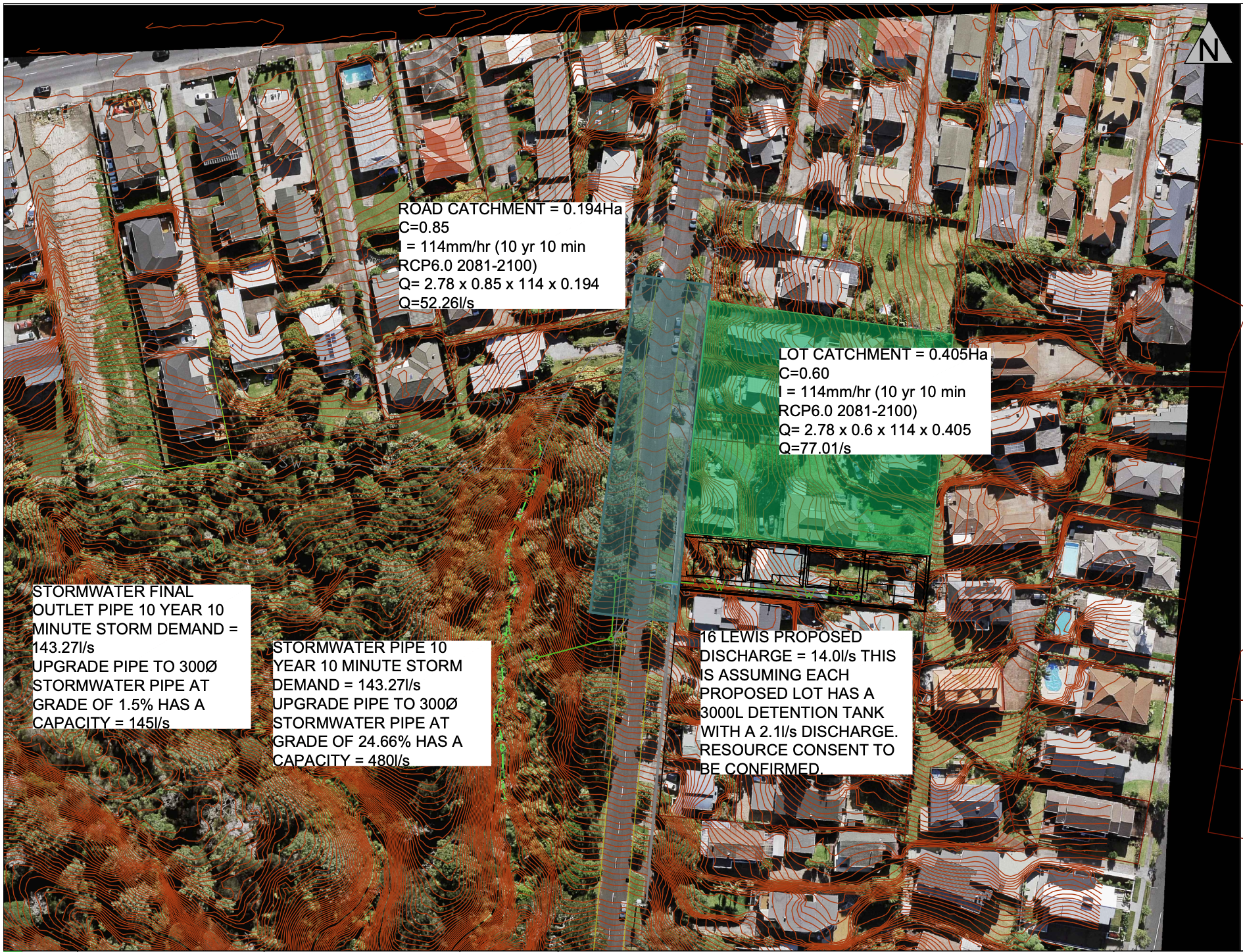 Lewis Street Subdivision - Comprehensive Site Development Plan